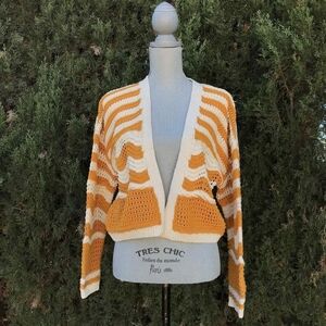 Effeci Knitted Cardigan Women's Size Small